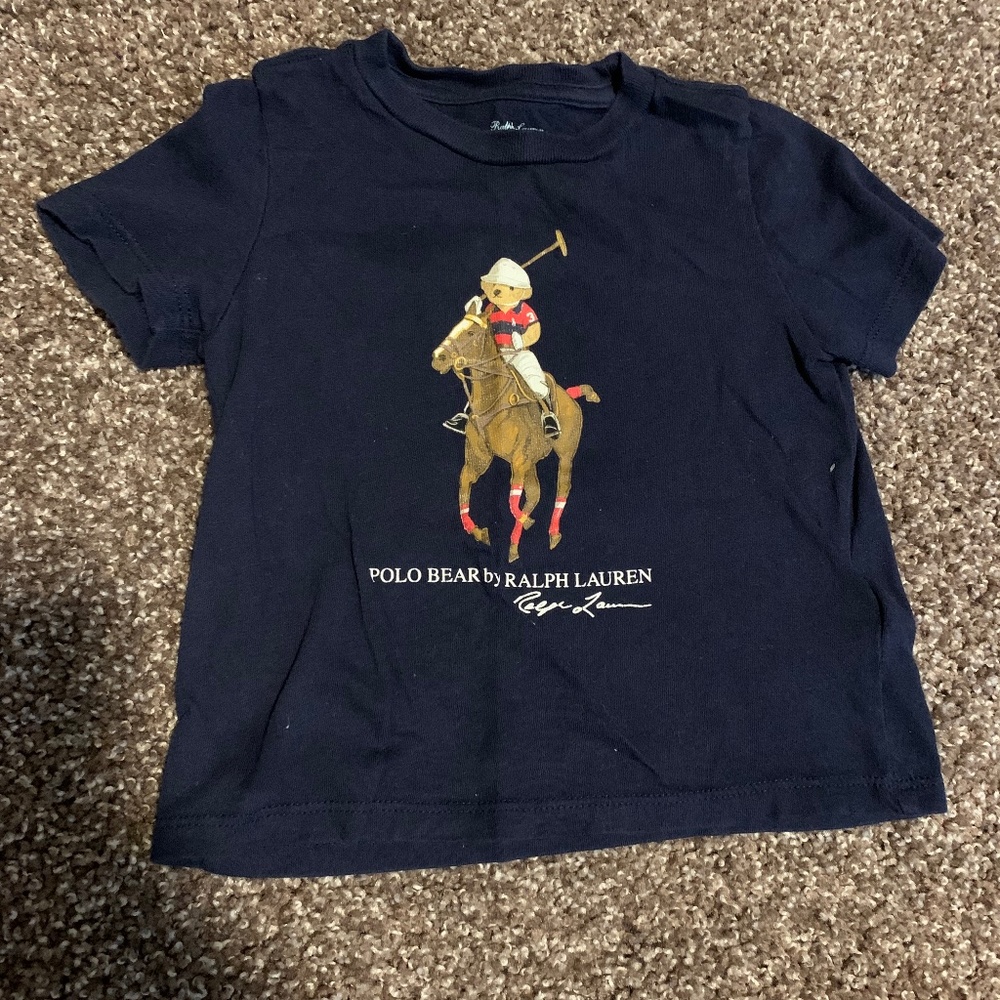 KIDS RALPH LAUREN T-SHIRT SIZE 18M